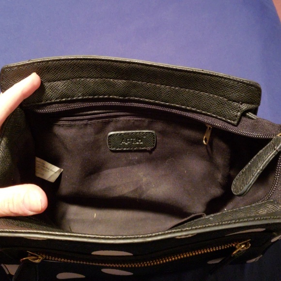 Apt 9 purse black with white dots - Picture 4 of 5